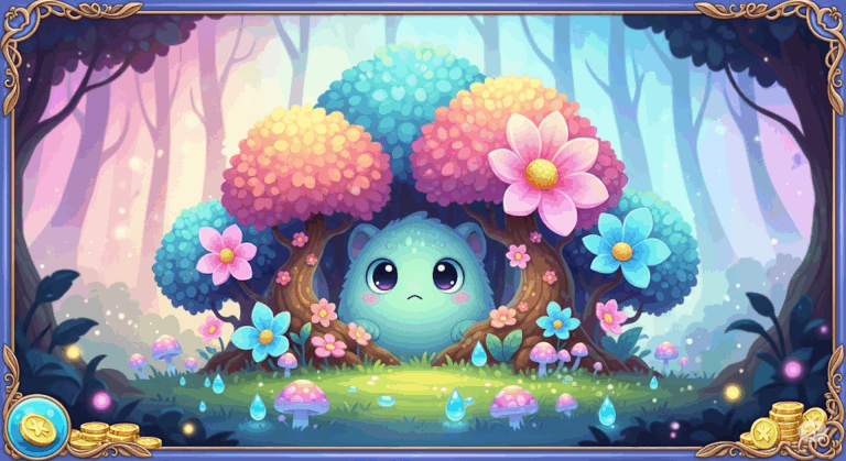 Slot dengan karakter monster pemalu