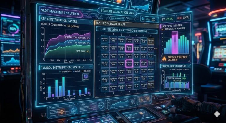 Kajian performa fitur scatter dalam slot modern