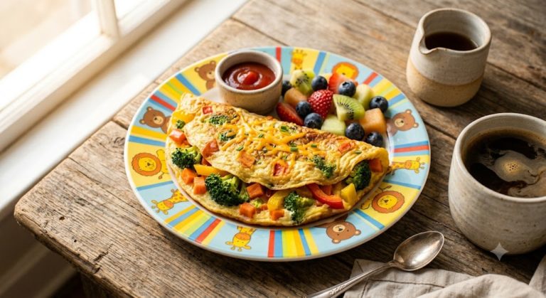Cara membuat omelet sayuran bergizi untuk anak